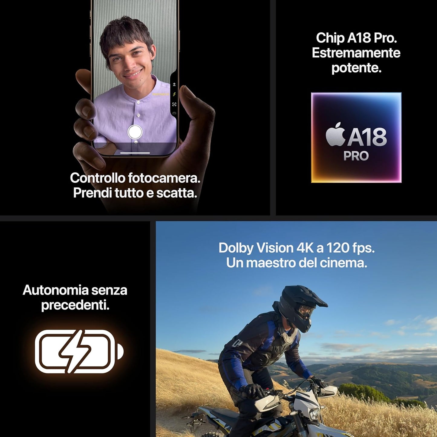 iPhone 16 Pro Max - 256GB - Nuovo - Garanzia Italia