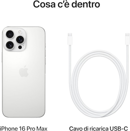 iPhone 16 Pro Max - 256GB - Nuovo - Garanzia Italia