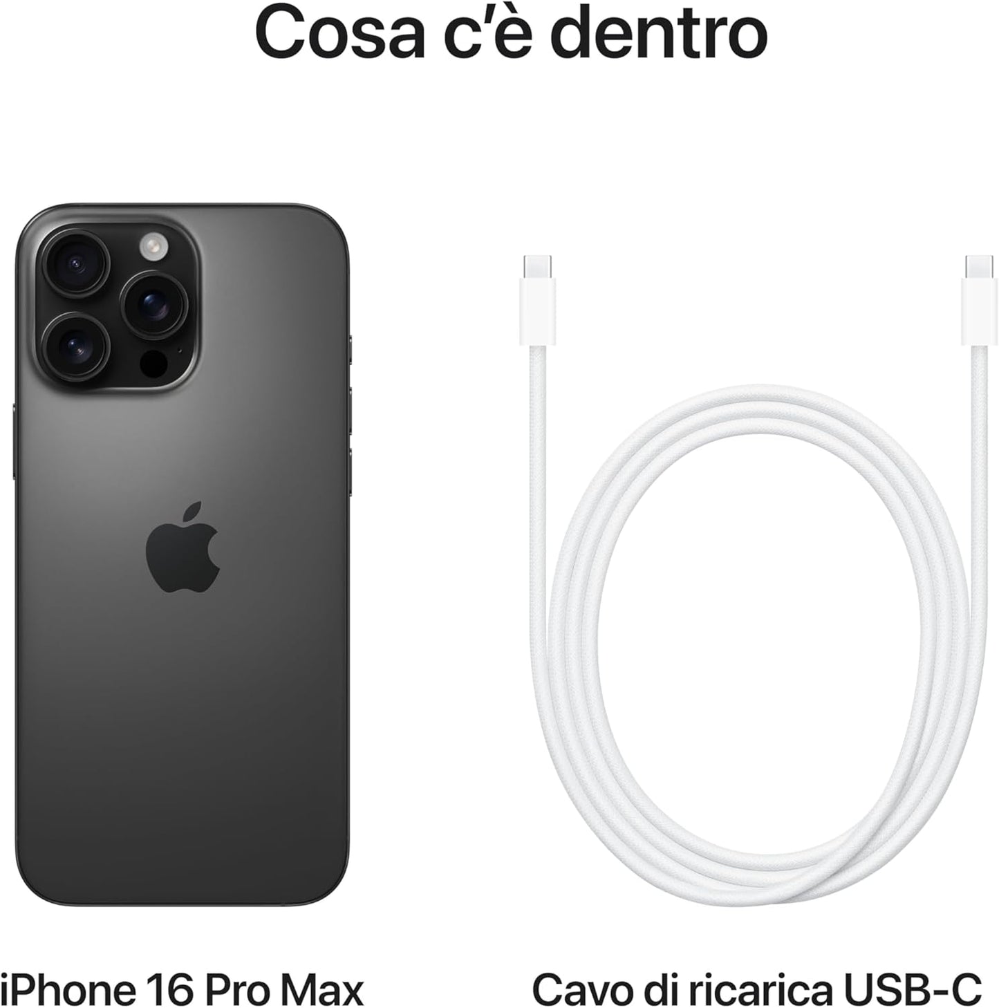 iPhone 16 Pro Max - 256GB - Nuovo - Garanzia Italia