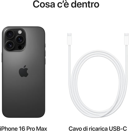 iPhone 16 Pro Max - 256GB - Nuovo - Garanzia Italia