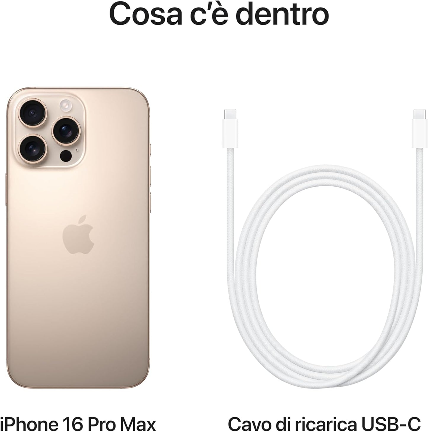iPhone 16 Pro Max - 256GB - Nuovo - Garanzia Italia