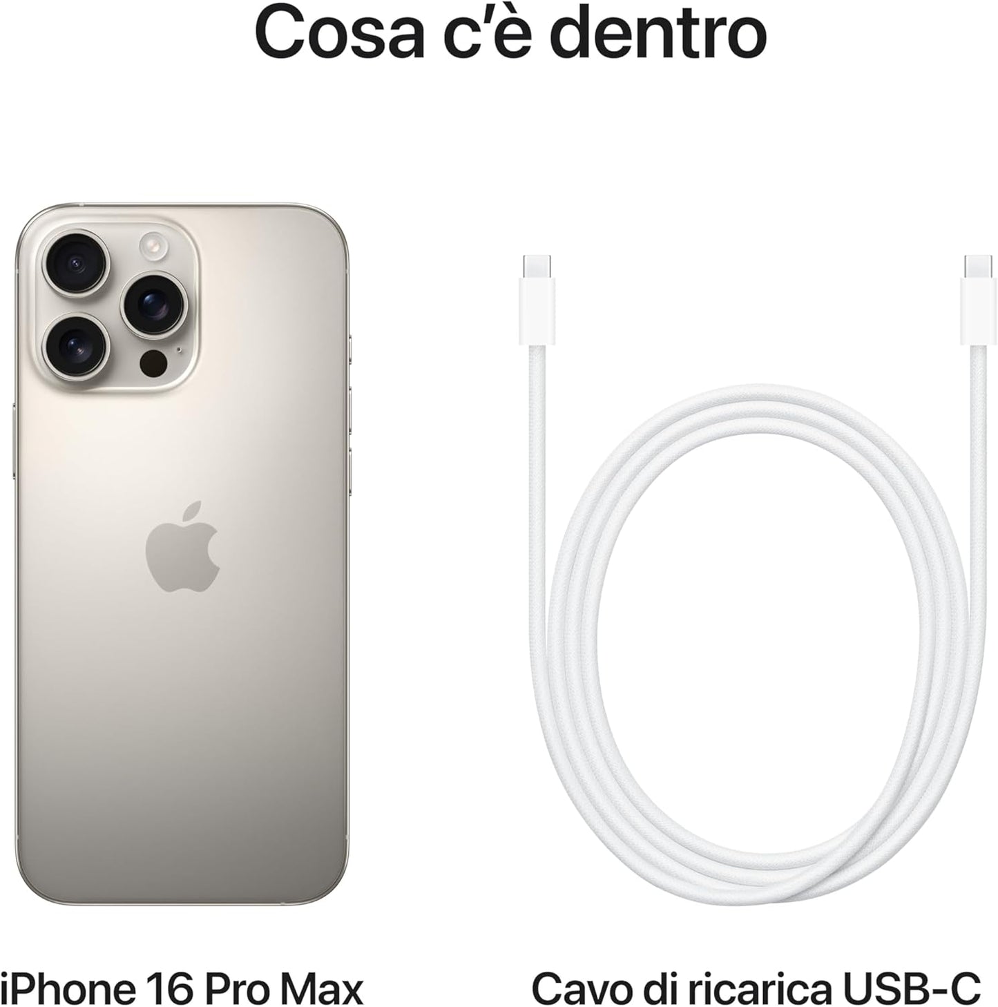 iPhone 16 Pro Max - 256GB - Nuovo - Garanzia Italia